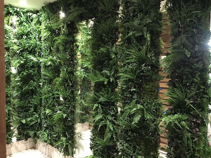 商場(chǎng)假綠植裝修